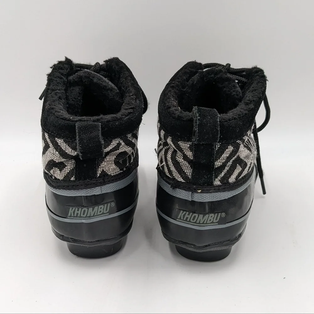 Khombu Jazzy Steel Shank Winter Boots 7 Women